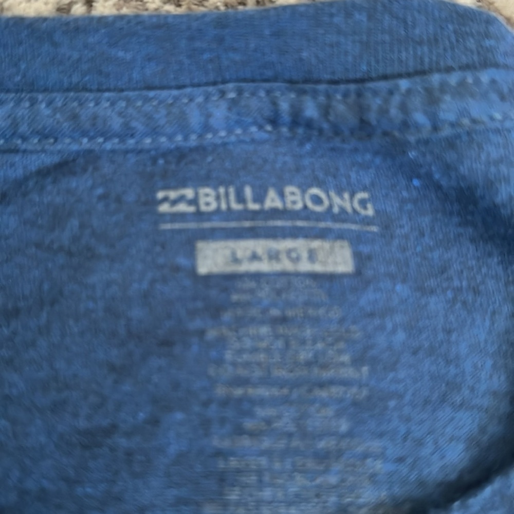 Billabong men’s t shirt - blue large - Picture 3 of 3